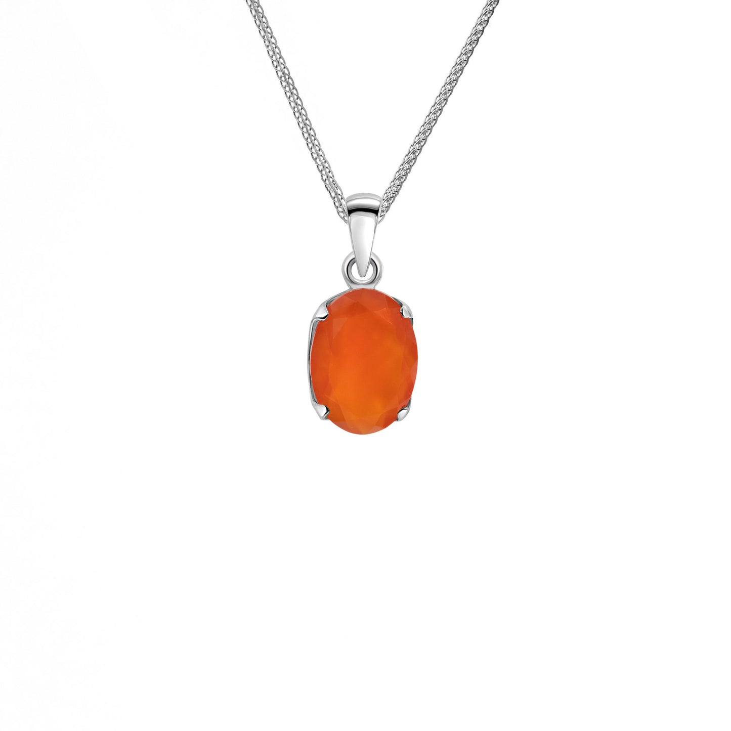 Karneol 925 Sterling Silber Anhänger