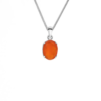 Karneol 925 Sterling Silber Anhänger