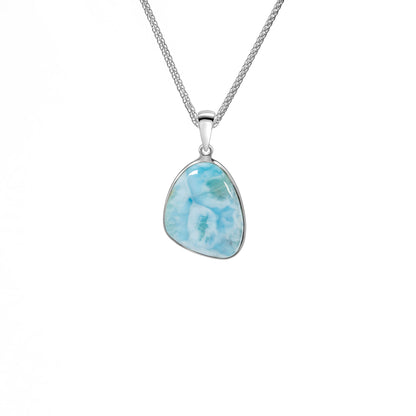 Larimar 925 Sterling Silber Anhänger