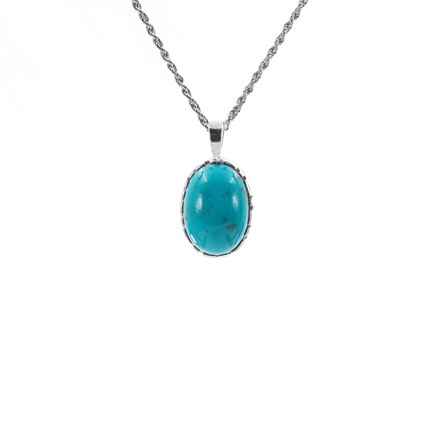 Armenischer Türkis 925 Sterling Silber Anhänger