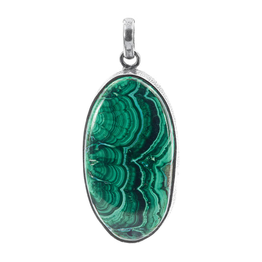 Chrysocolla 925 Sterling Silber Anhänger