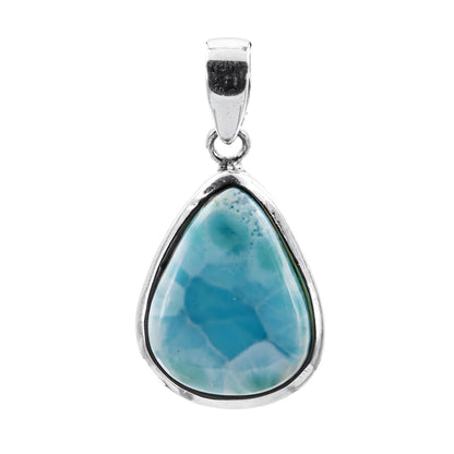 Larimar 925 Sterling Silber Anhänger