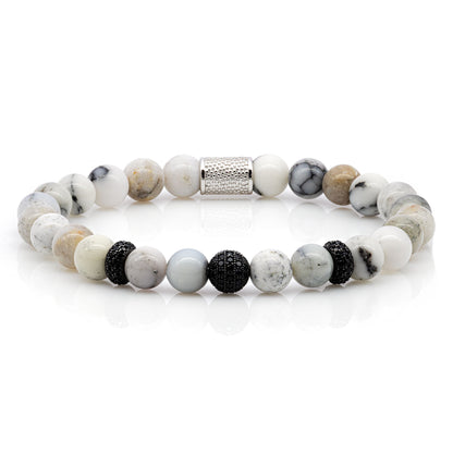 Achat SilverLine Zirkon 8mm R 925 Sterling Silber Rohdiniert
