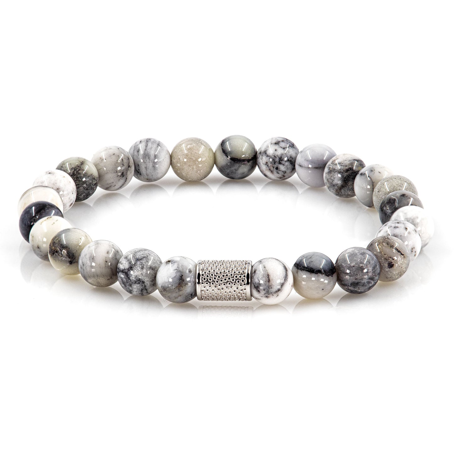 Achat Perlen 925 Sterling Silber