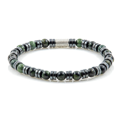 African Türkis 6mm Perlen Disk F 925 Sterling Silber