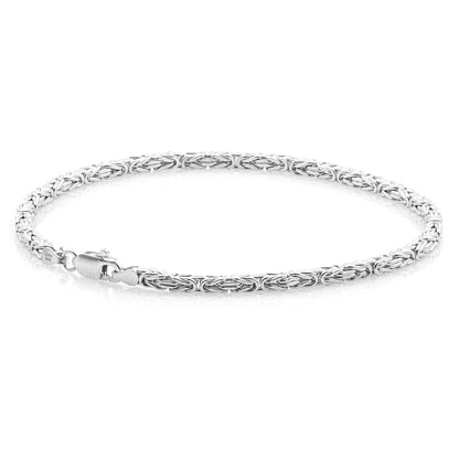 925 Sterling Silber Byzantinischer Armband