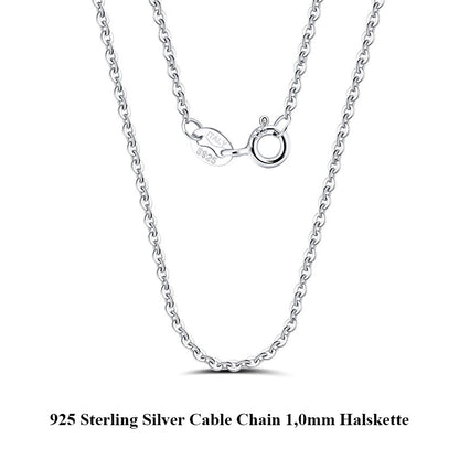 Amethyst 925 Sterling Silber Anhänger