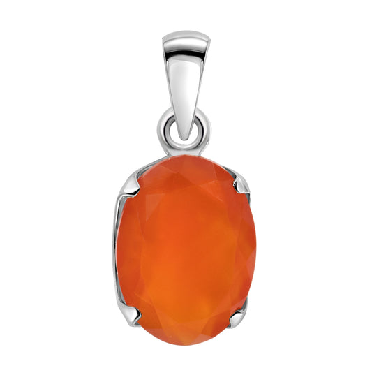 Karneol 925 Sterling Silber Anhänger