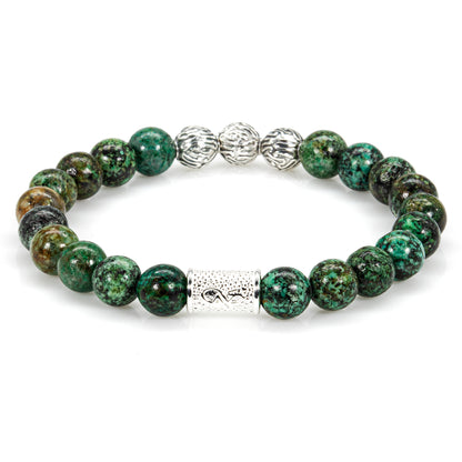 African Türkis Roma 925 Sterling Silber