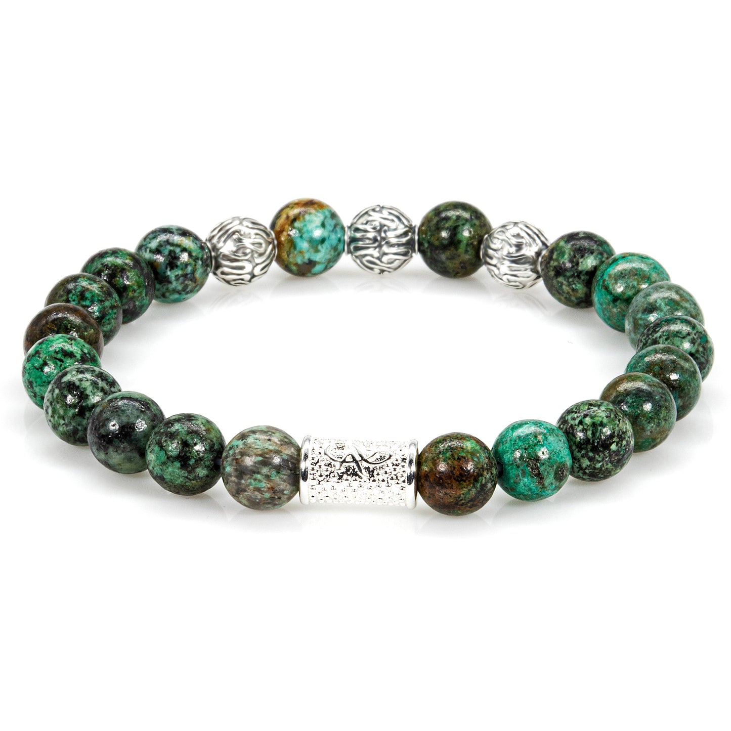 African Türkis Roma 925 Sterling Silber