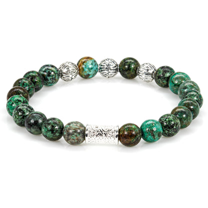 African Türkis Roma 925 Sterling Silber