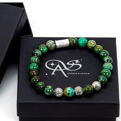 African Türkis Roma 925 Sterling Silber