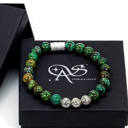 African Türkis Roma 925 Sterling Silber