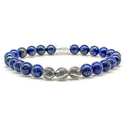 Lapislazuli Perlen Excelsior Silver 925 Sterling Silber