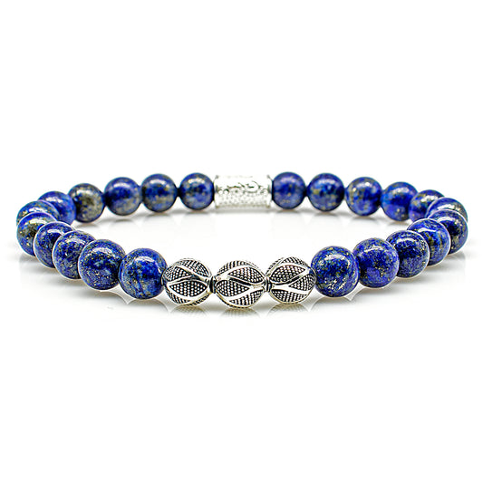 Lapislazuli Perlen Excelsior Silver 925 Sterling Silber
