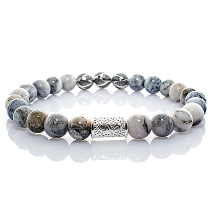 Achat Perlen Excelsior Silver 925 Sterling Silber