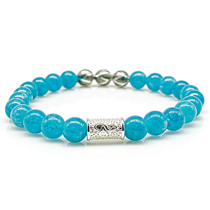 Amazonite Perlen Excelsior Silver 925 Sterling Silber