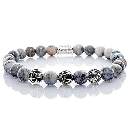 Achat Perlen Excelsior Silver 925 Sterling Silber