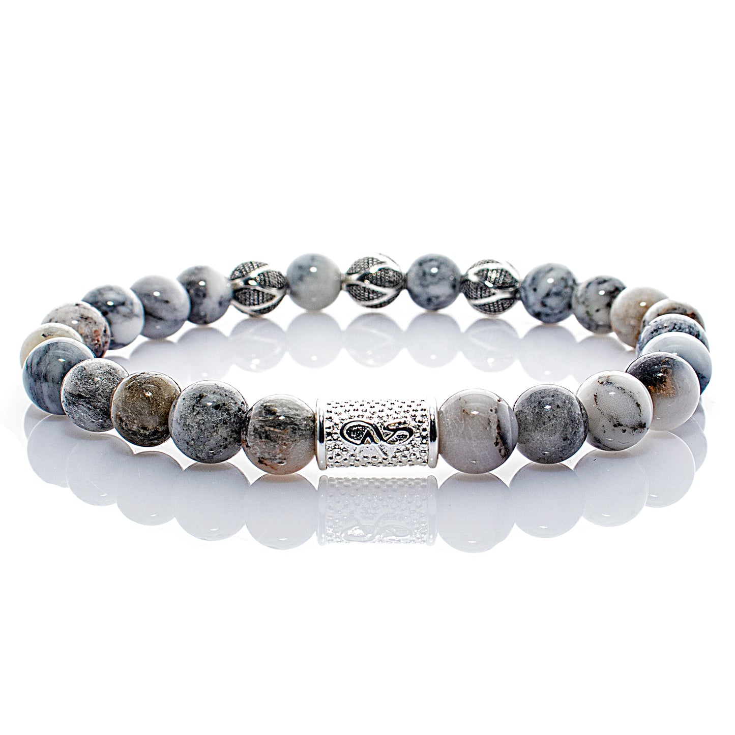 Achat Perlen Excelsior Silver 925 Sterling Silber