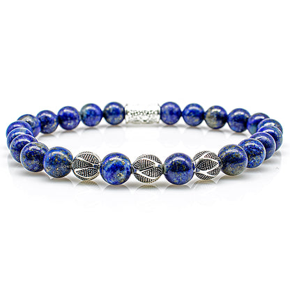 Lapislazuli Perlen Excelsior Silver 925 Sterling Silber