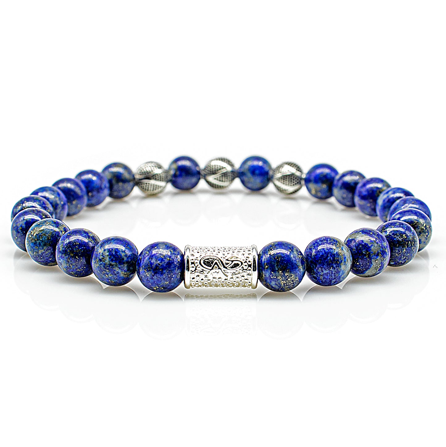 Lapislazuli Perlen Excelsior Silver 925 Sterling Silber