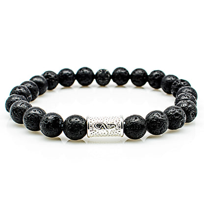 Lava Perlen Royal Beads 925 Sterling Silber