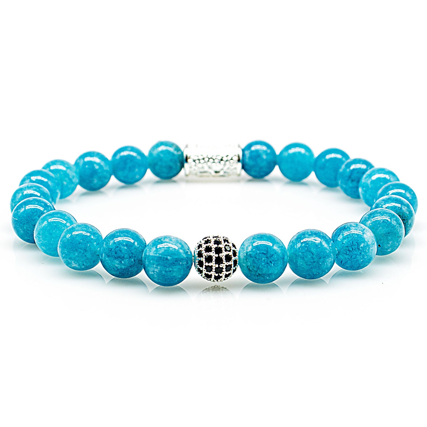 Amazonite Perlen Royal Beads 925 Sterling Silber