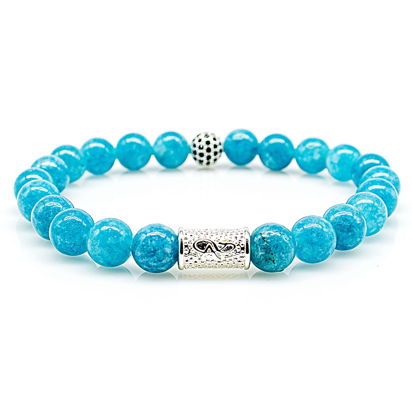Amazonite Perlen Royal Beads 925 Sterling Silber