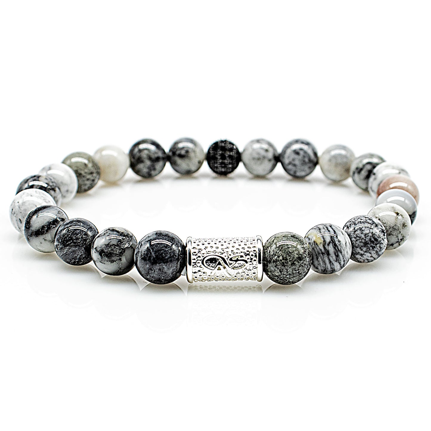 Achat Perlen Royal Beads 925 Sterling Silber