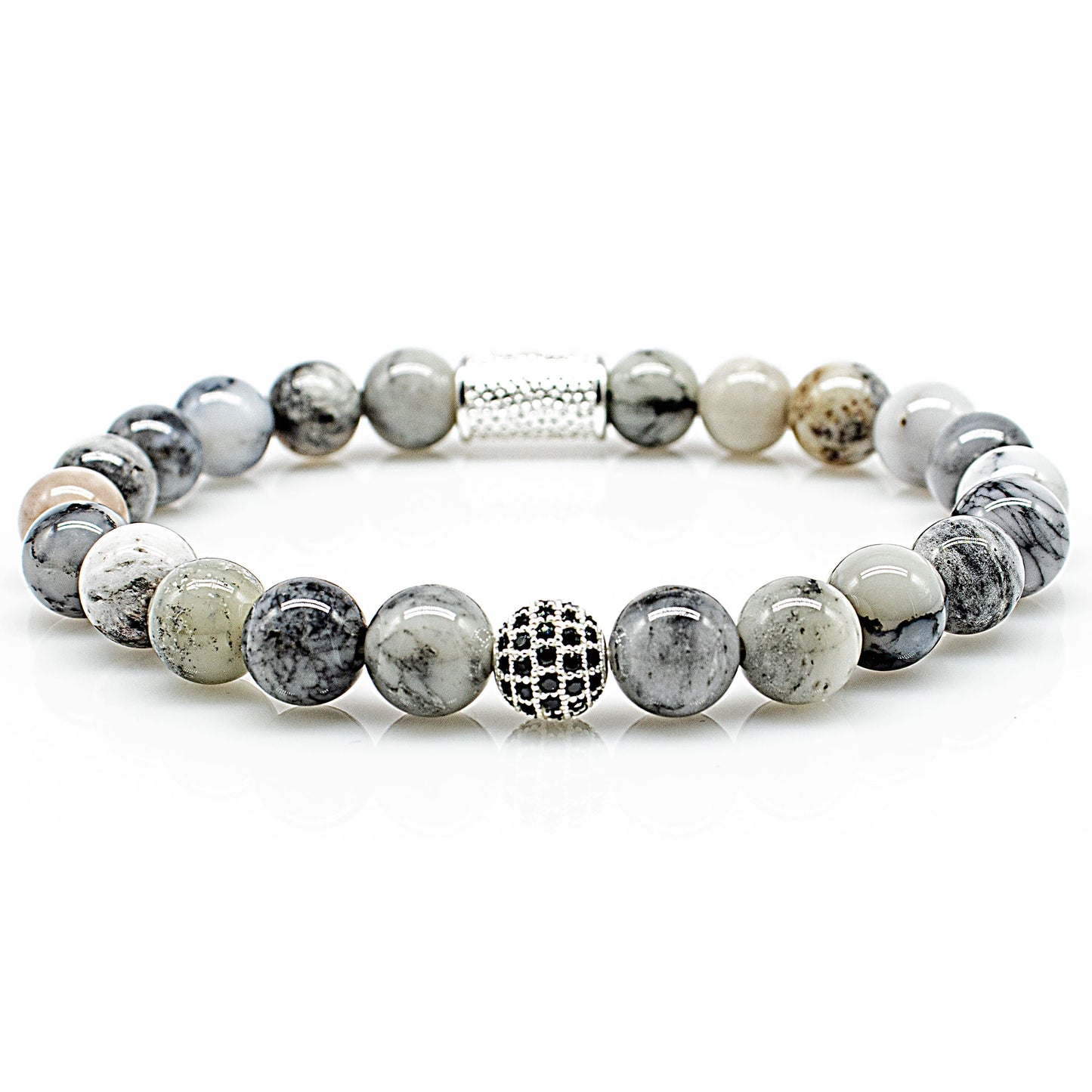 Achat Perlen Royal Beads 925 Sterling Silber
