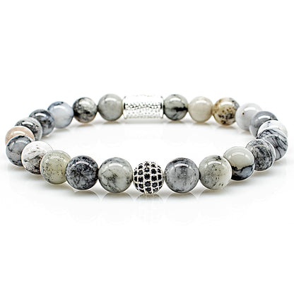 Achat Perlen Royal Beads 925 Sterling Silber