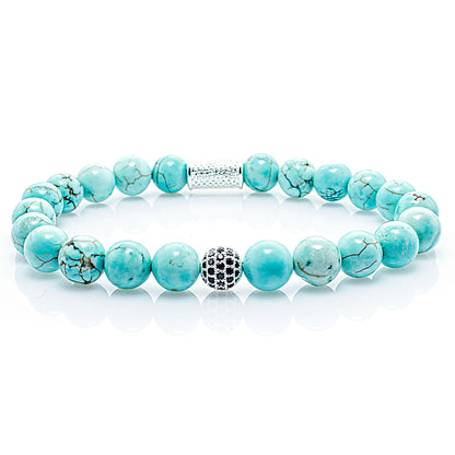 Türkis Perlen Royal Beads 925 Sterling Silber