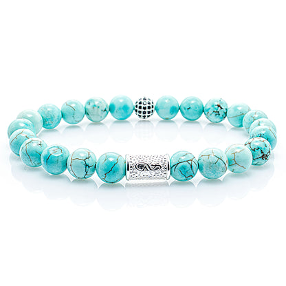 Türkis Perlen Royal Beads 925 Sterling Silber