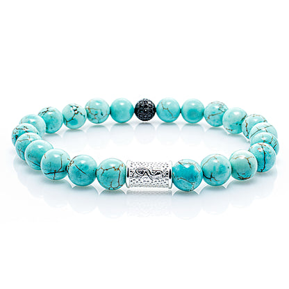 Türkis Perlen Royal Beads 925 Sterling Silber