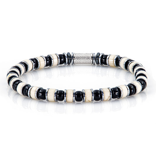 Riverstone Miyuki Perlen 925 Sterling Silber Rohdiniert 6mm