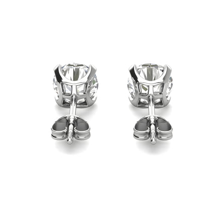 Ohrring 925 Sterling Silber Moissanit Diamant 1,0 Karat