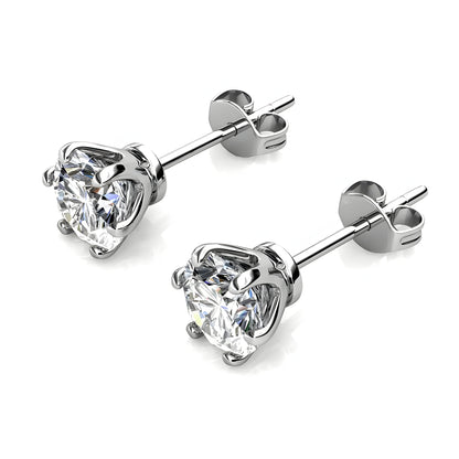 Ohrring 925 Sterling Silber Moissanit Diamant 0,5 Karat