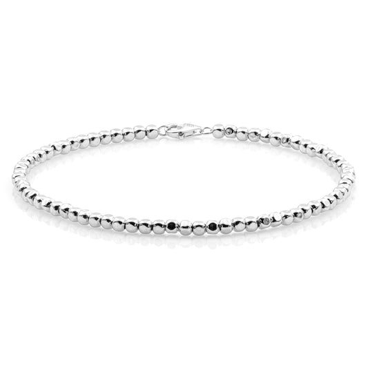 925 Sterling Silber Würfelkette Armband