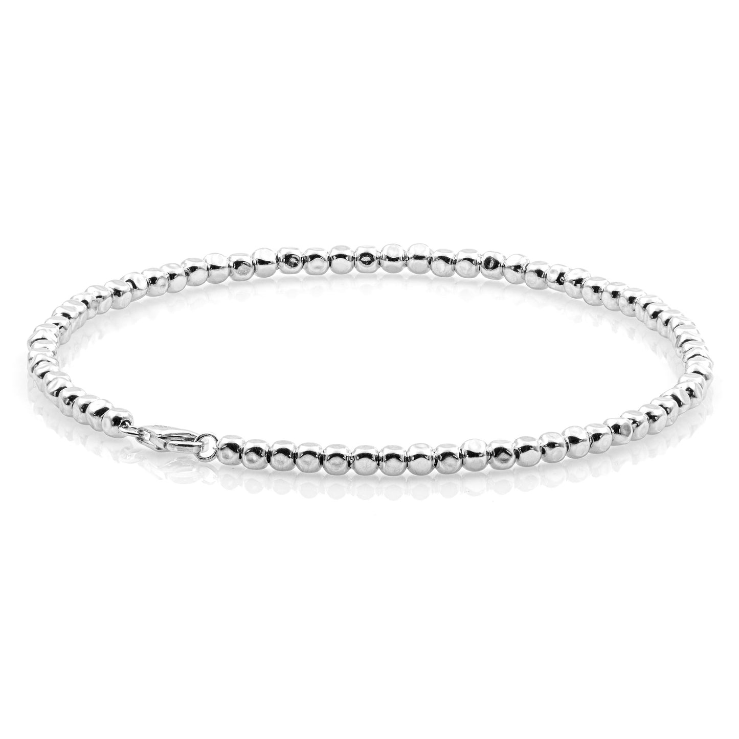925 Sterling Silber Würfelkette Armband