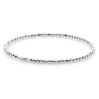 925 Sterling Silber Würfelkette Armband